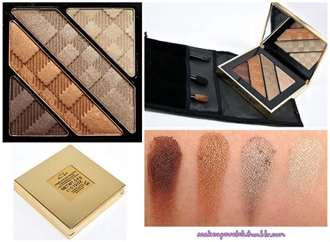 burberry eyeshadow swatches|Burberry complete eye palette.